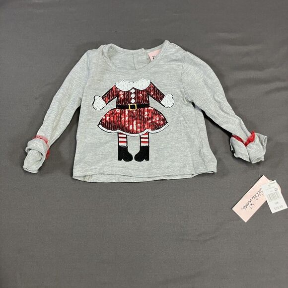 Little Lass Girl Skirt Tights Set / 18M / Santa Elf/ 3 Pieces /Christmas Holiday - Picture 7 of 16